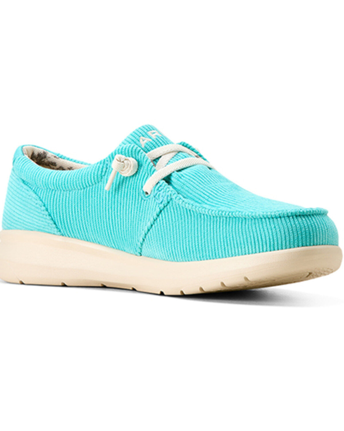 Women's Ariat Hilo Corduroy Casual Shoes - Moc Toe