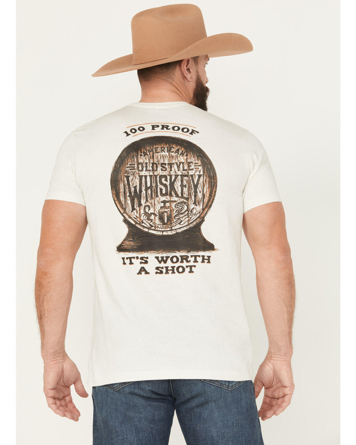 Men's Cody James Whiskey Barrel Short Sleeve Graphic T-Shirt
