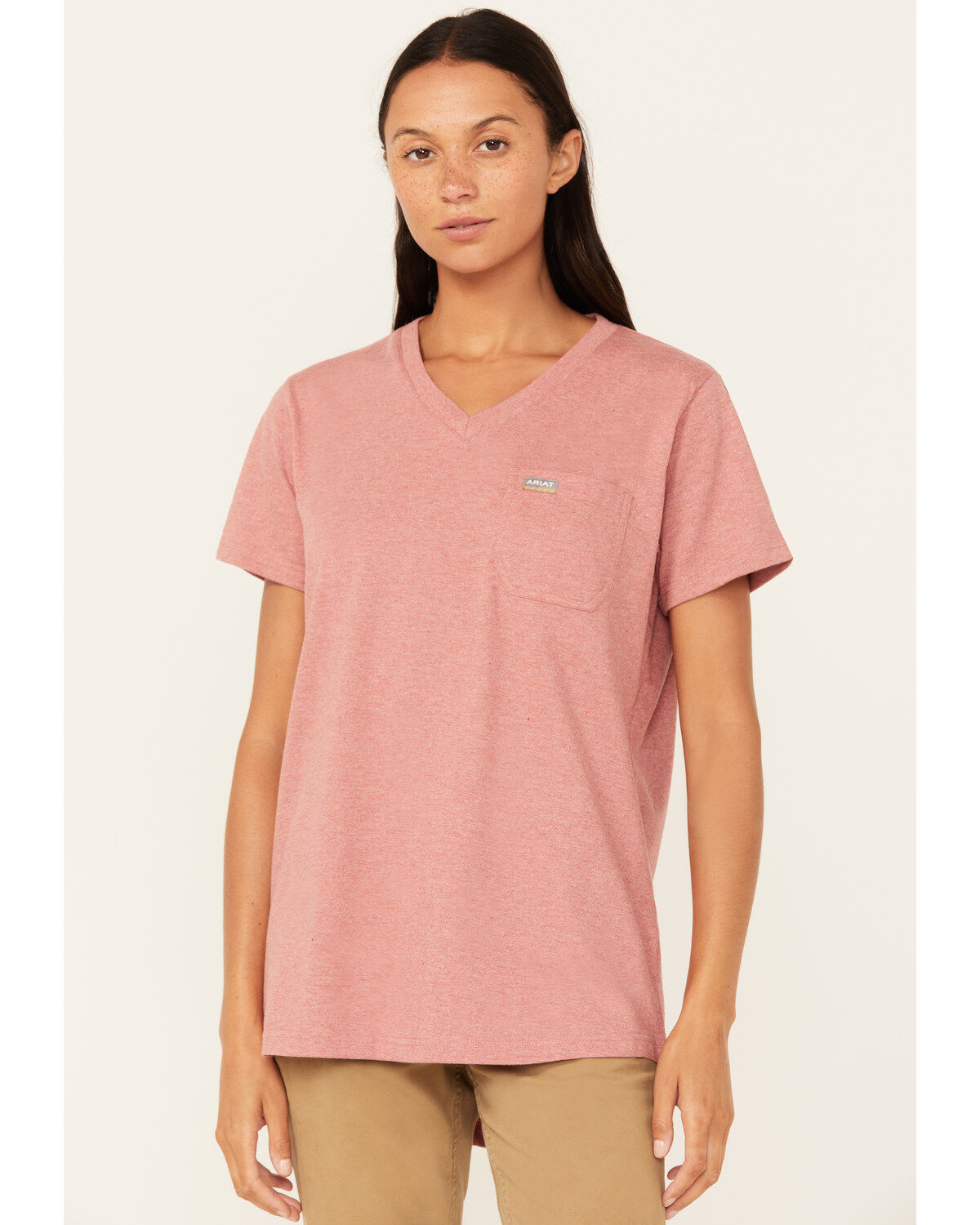 Women's Ariat Rebar Cotton Strong Short Sleeve Work Tee
