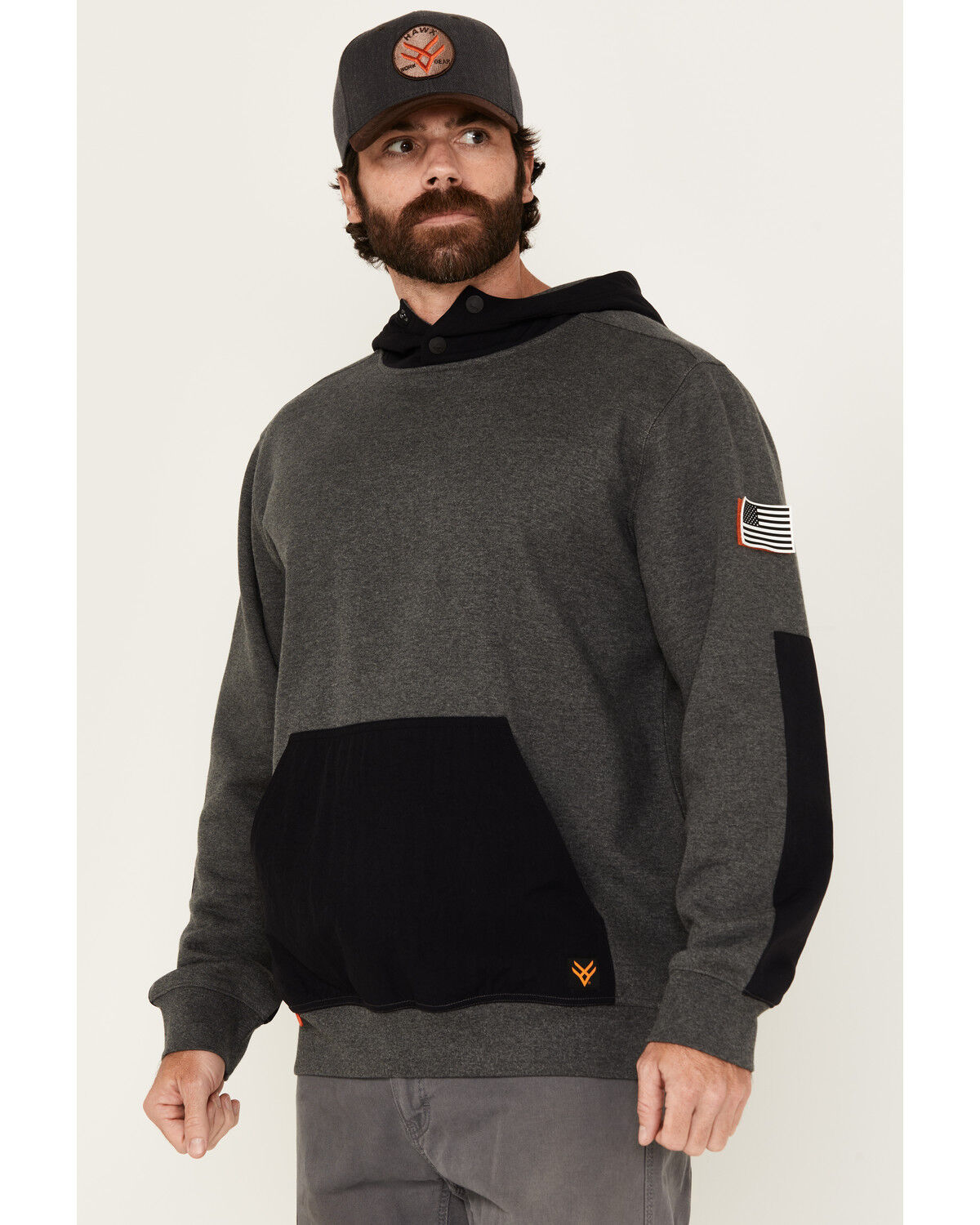 Men's Hawx Montrose Fleece Hooded Sweatshirt