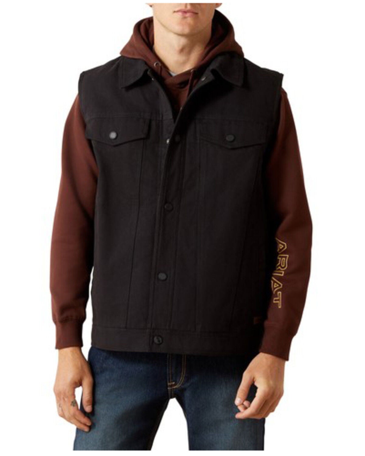 Men's Ariat Canvas Rancher Vest