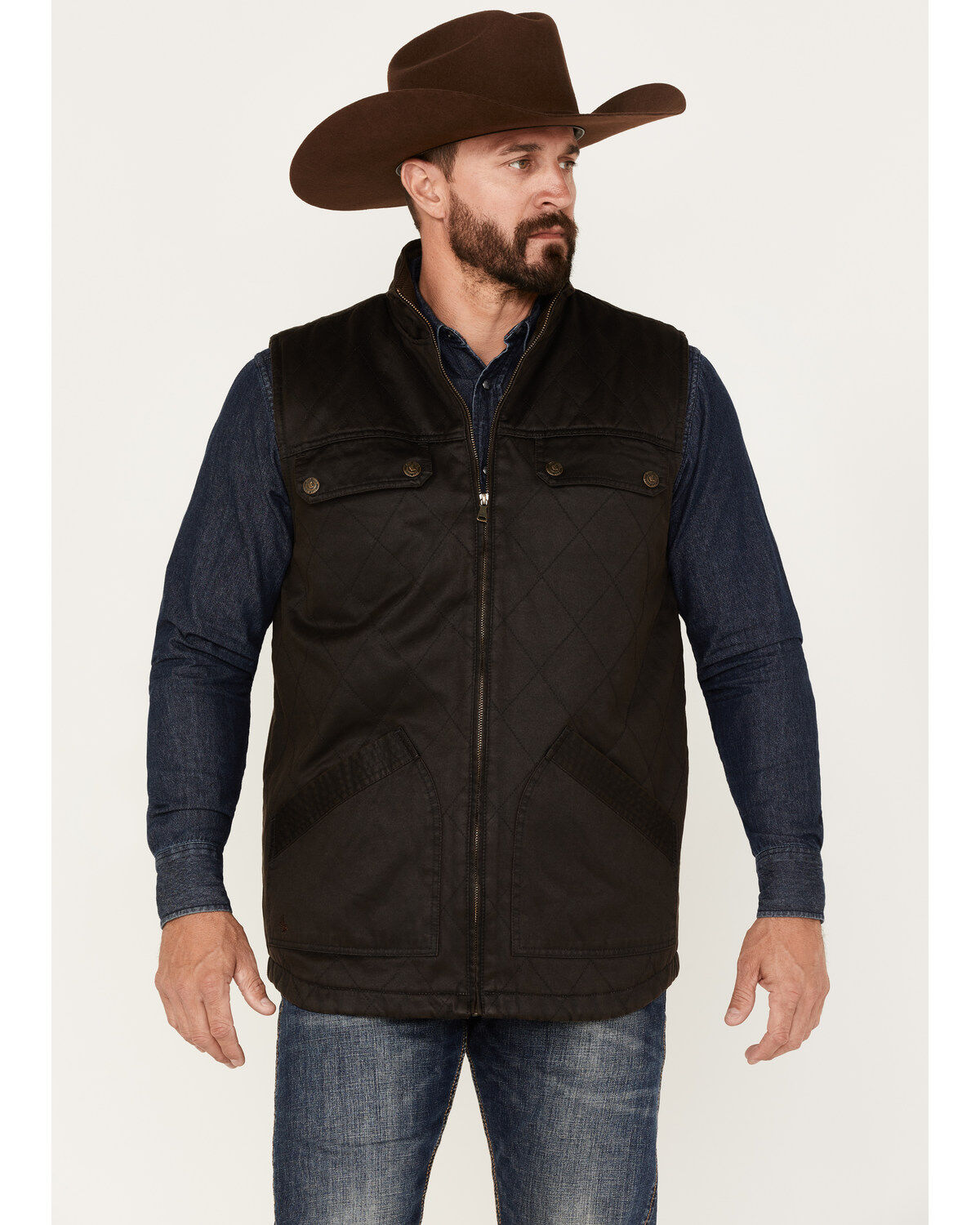 Men's Cody James Perryton Quilted Field Vest