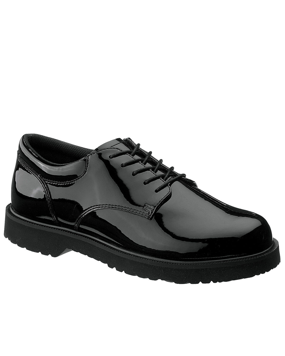 High shine dress shoes top
