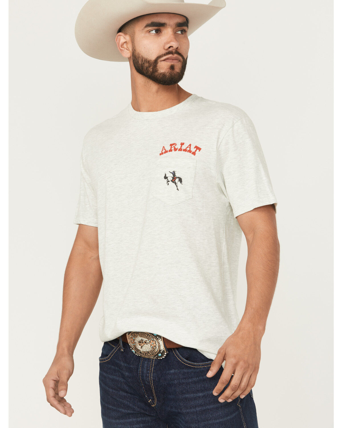 Men's Ariat Bronc Short Sleeve Graphic T-Shirt