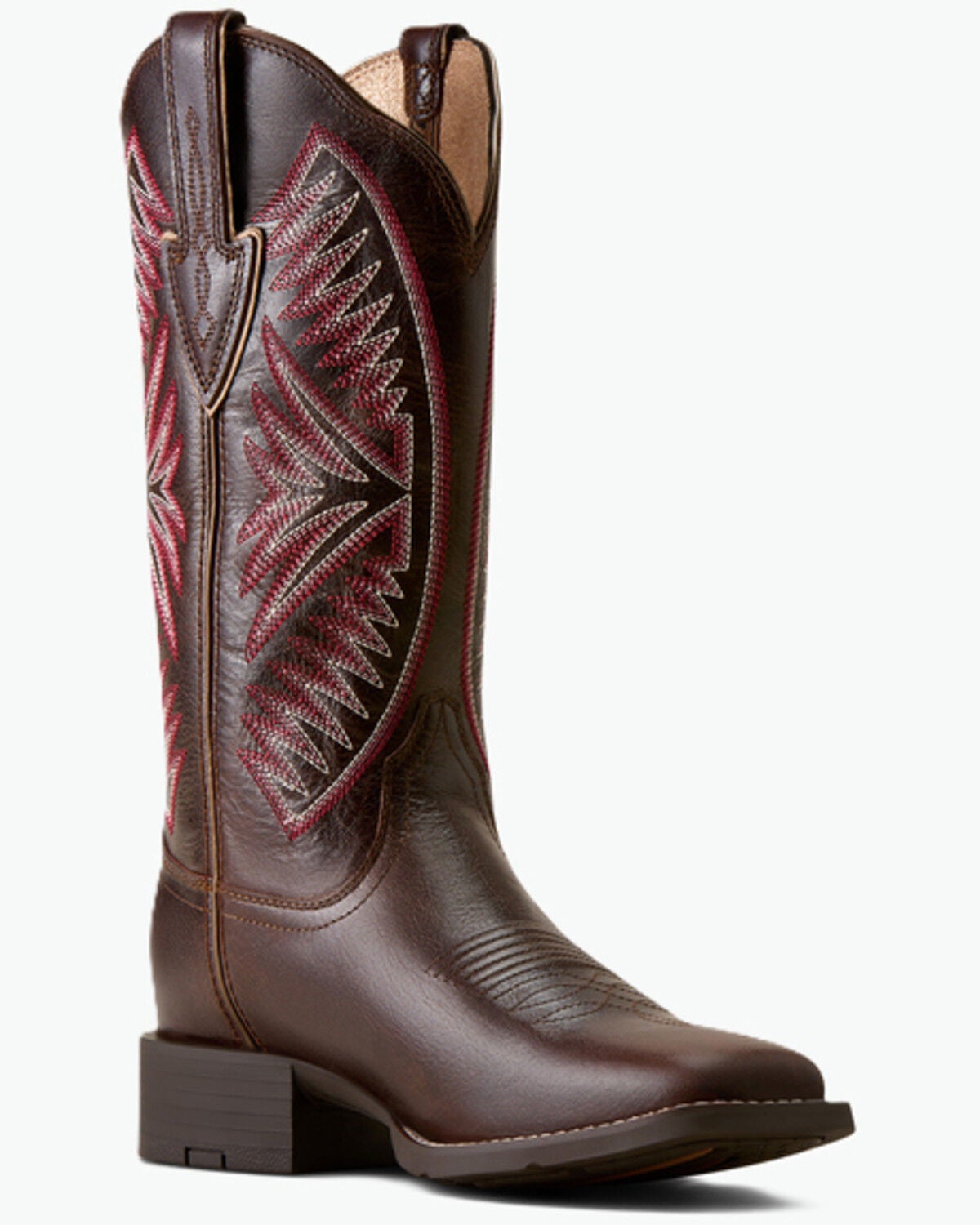 Women's Ariat Round Up Ruidoso Performance Western Boots - Broad Squar
