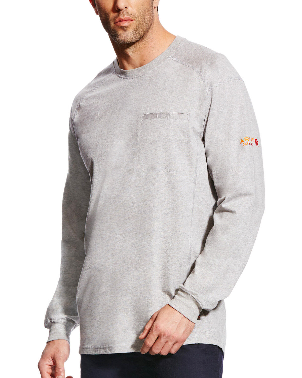 Men's Ariat FR Air Crew Long Sleeve Work Shirt