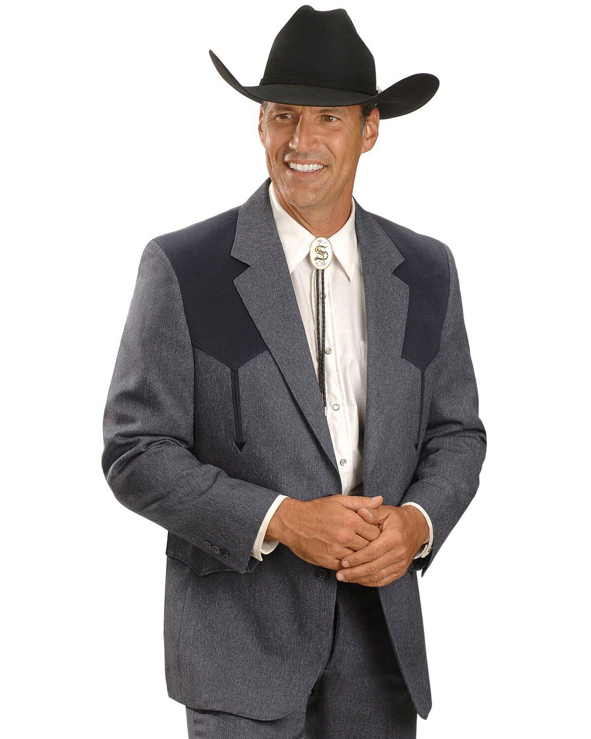 Men's Circle S Boise Western Suit Coat - Big and Tall