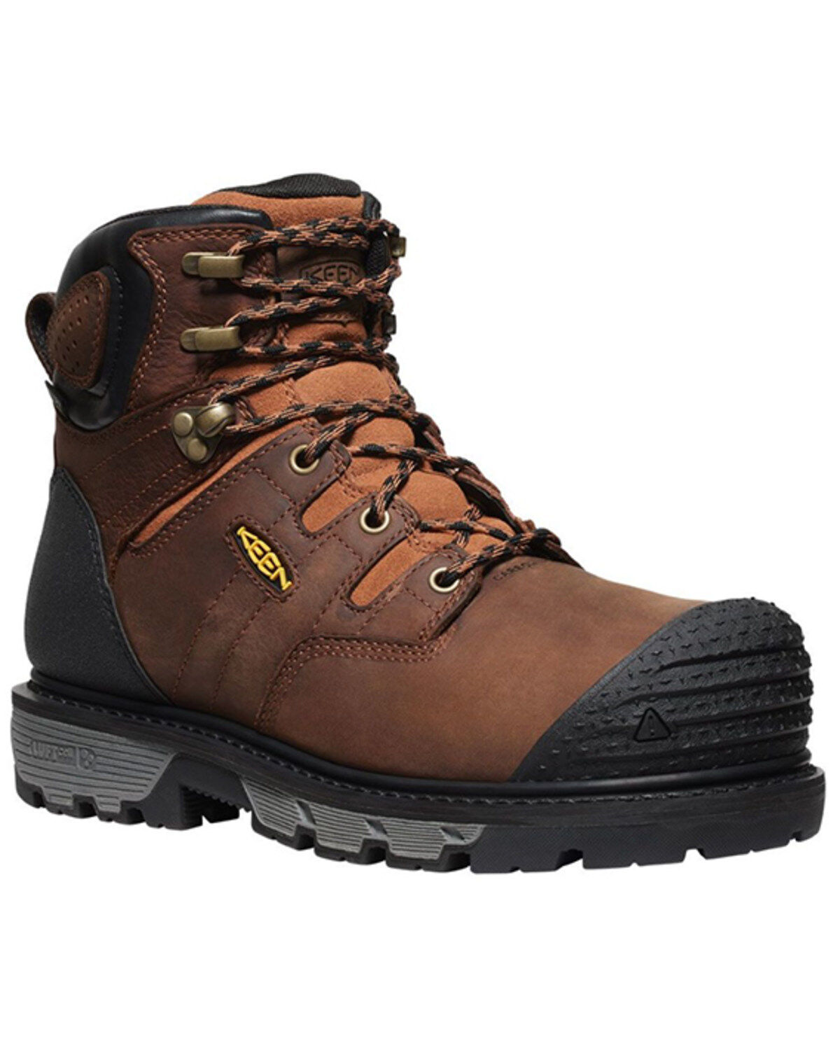Men's Keen 6" Camden Waterproof Work Boots - Carbon Fiber Toe
