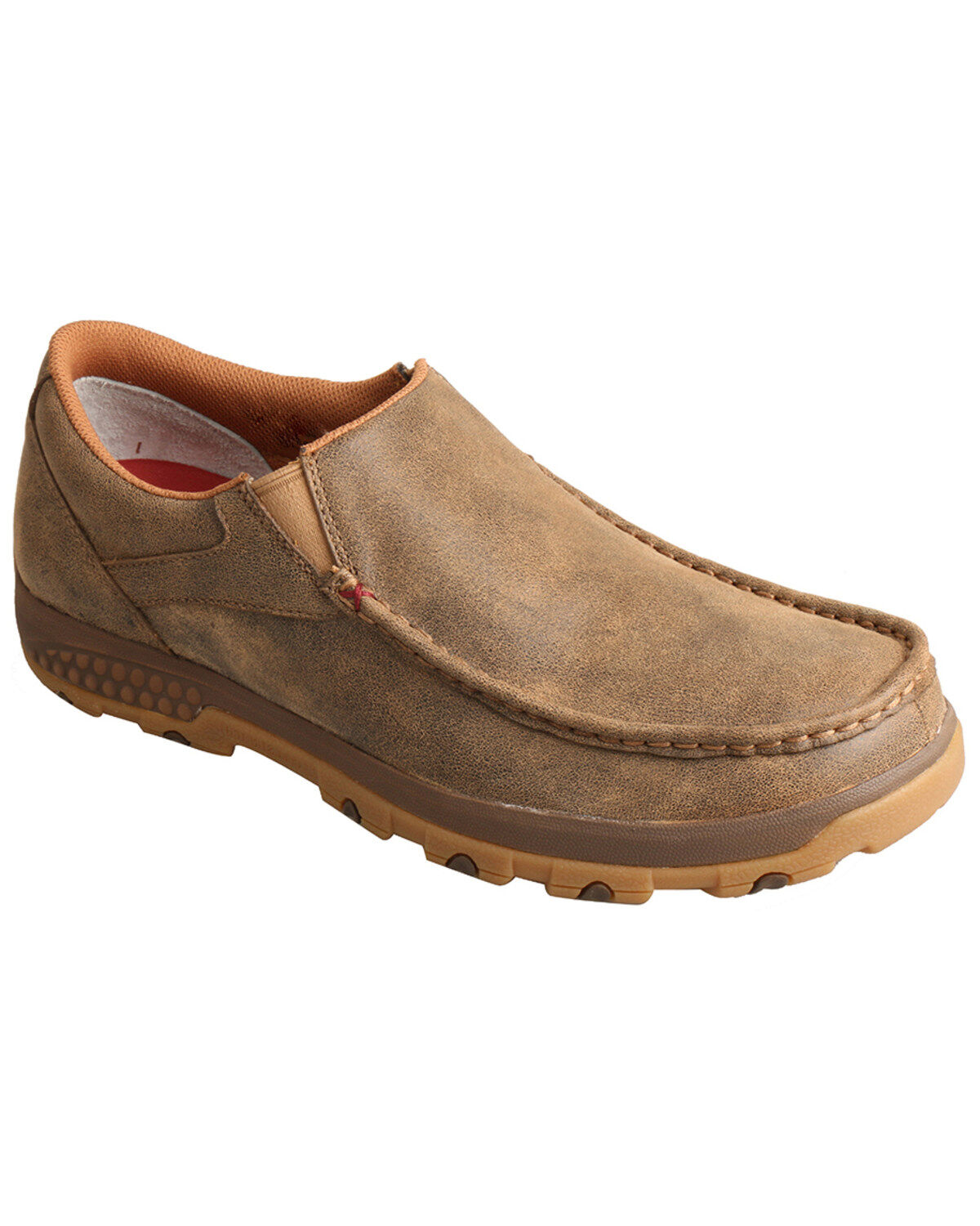 Men's Twisted X CellStretch Slip-On Driving Shoes - Moc Toe