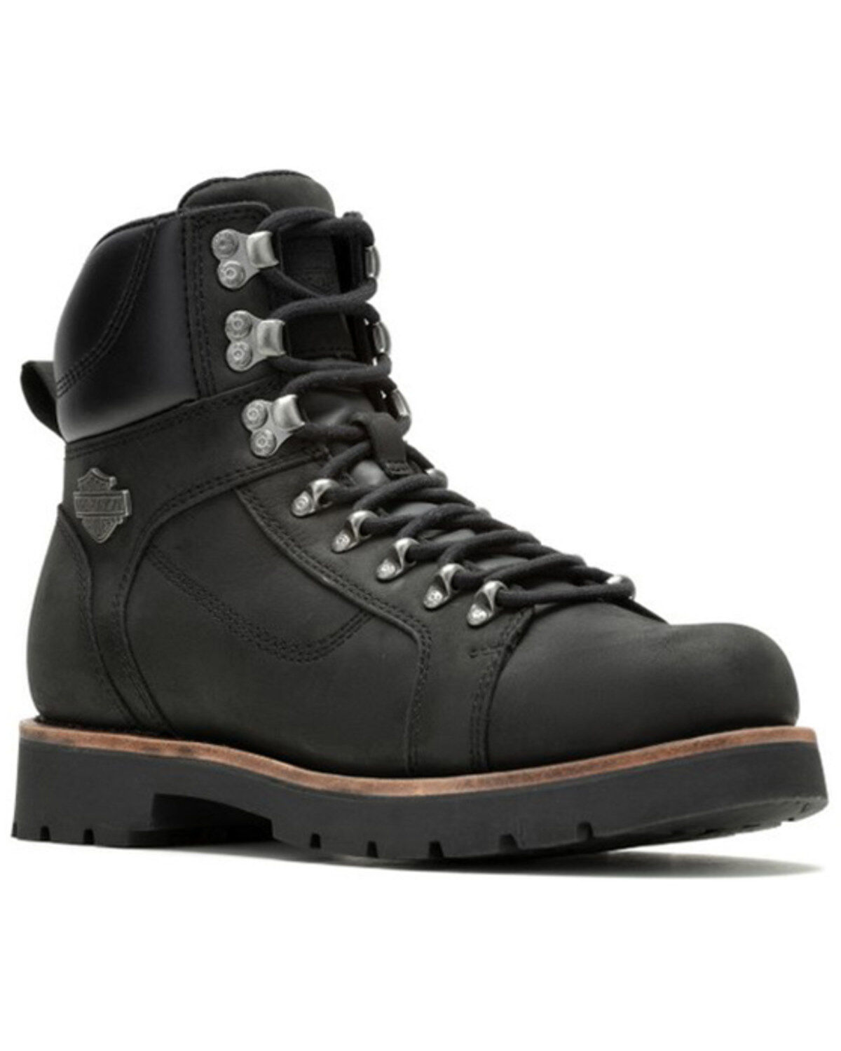 Men's Harley Davidson Windon Lace-Up Motorcycle Boots - Round Toe