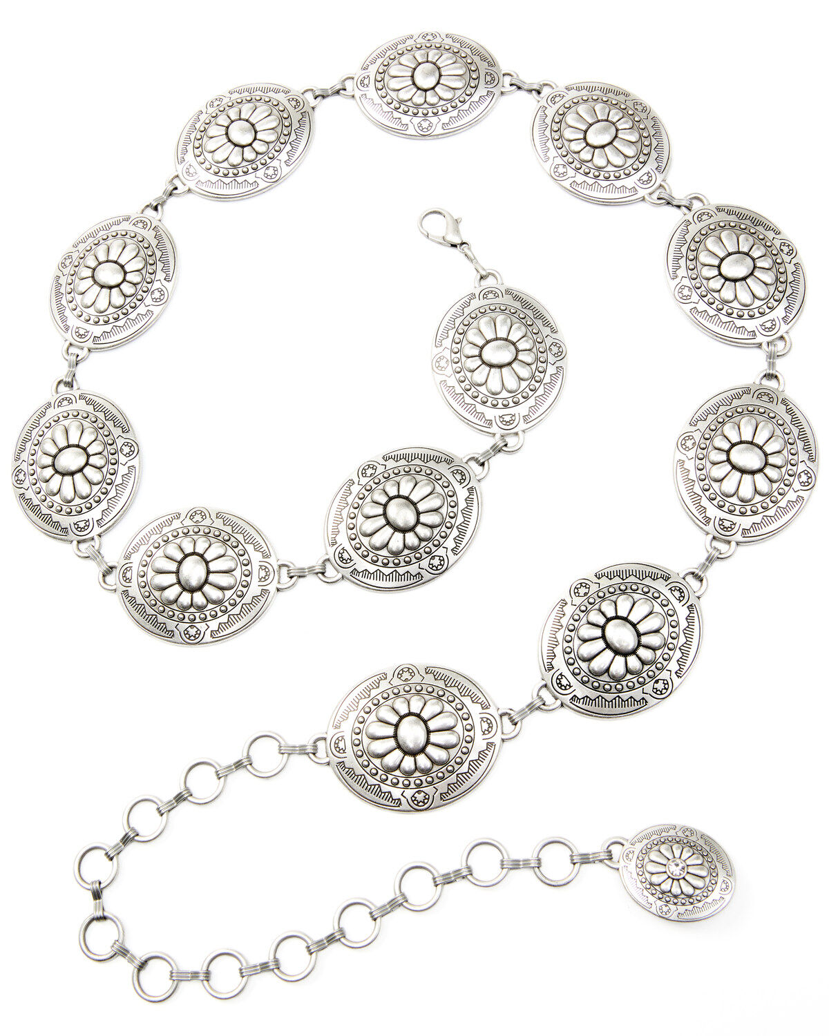 Women's Shyanne Oval Concho Chain Belt