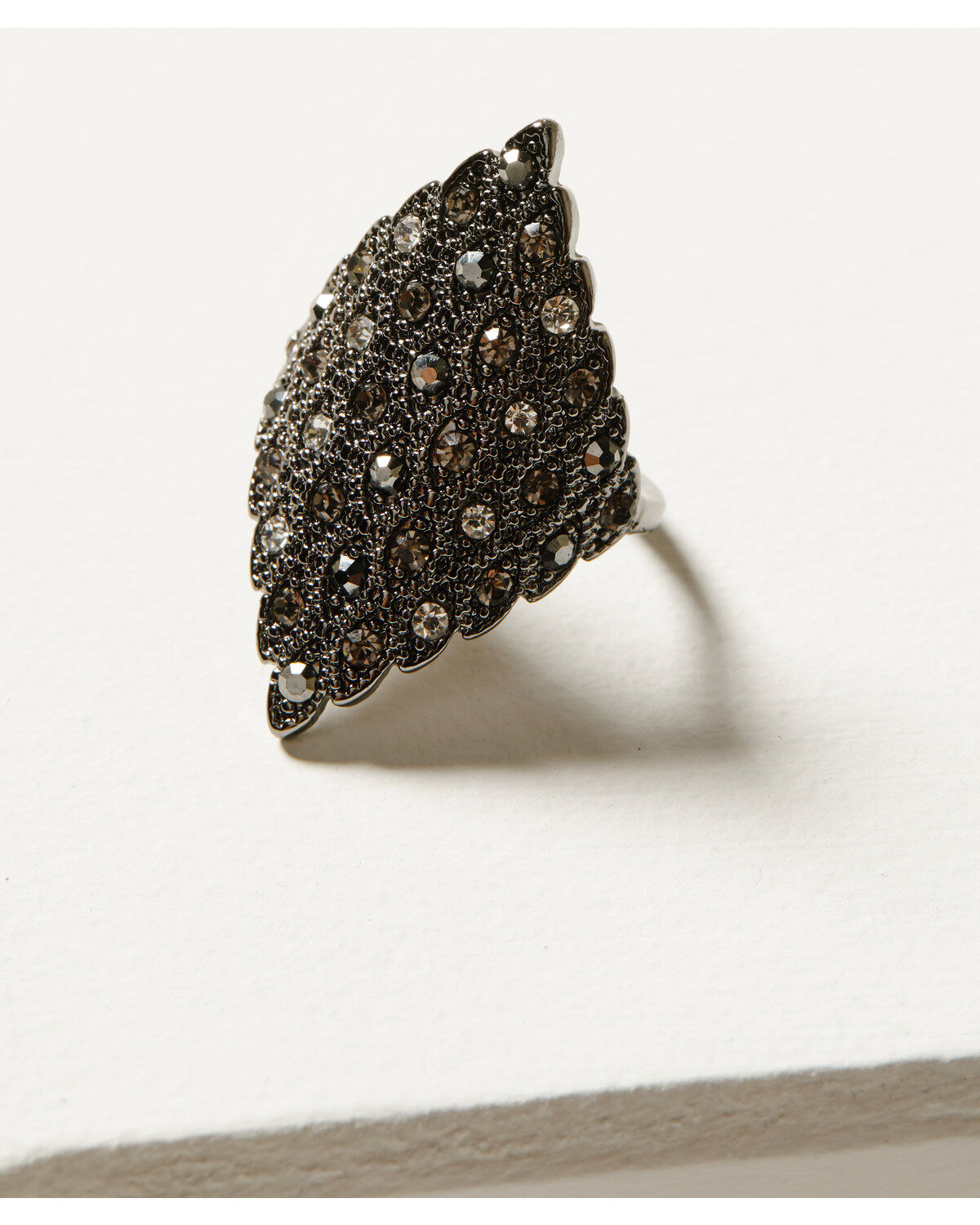 Women's Shyanne Enchanted Forest Pewter Diamond Statement Ring