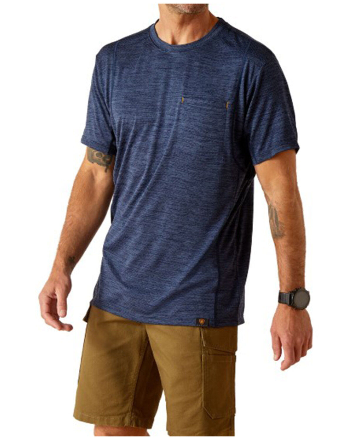 Men's Ariat Rebar Evolution Athletic Fit Short Sleeve T-Shirt