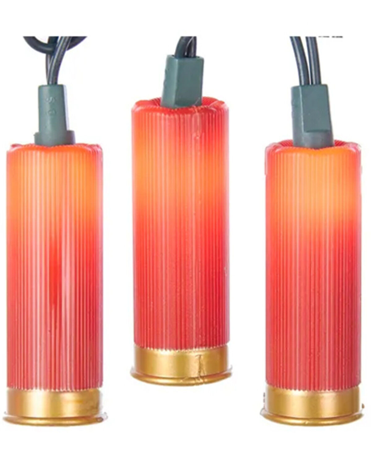 Kurt Adler Shotgun Shell String Light Set