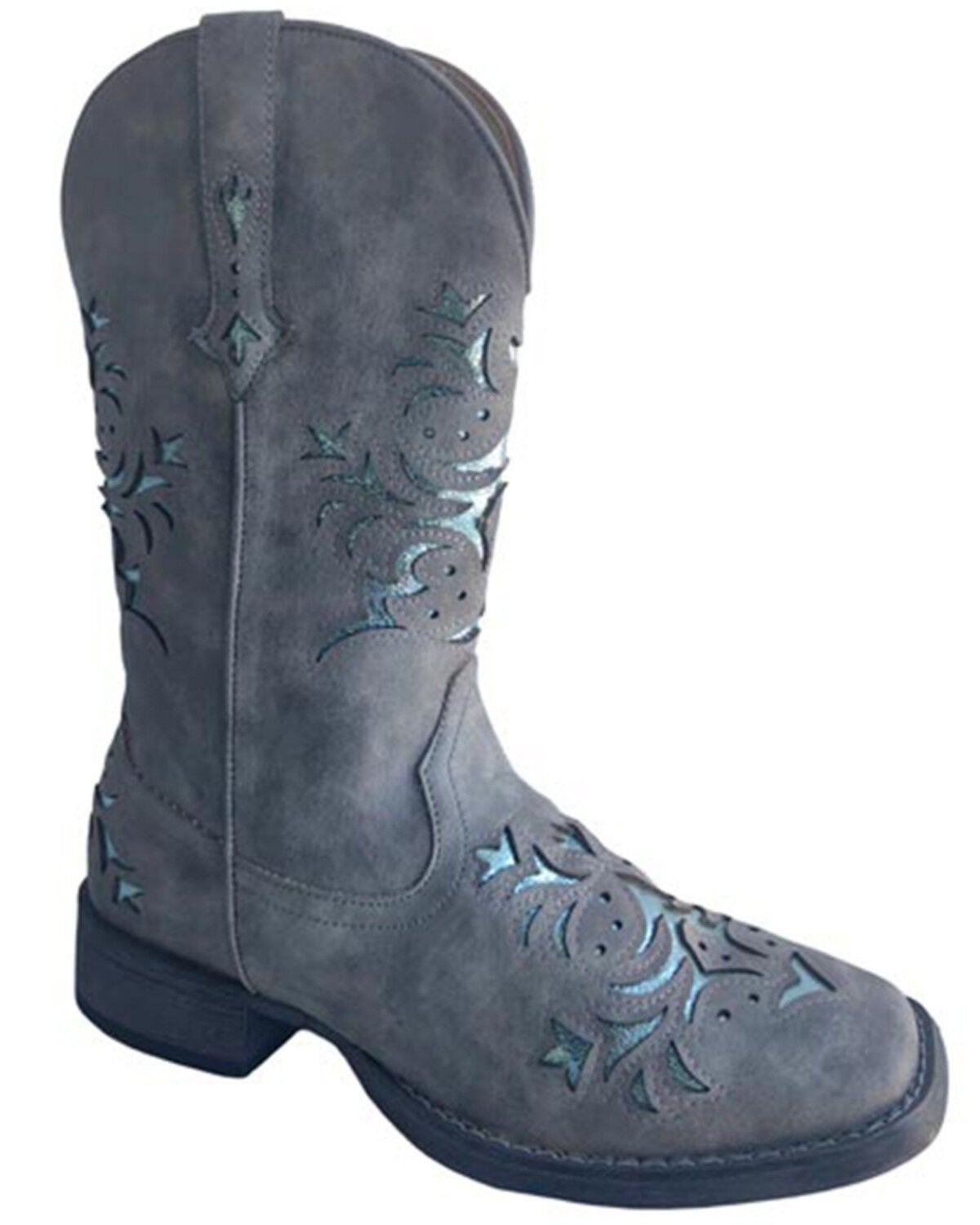 Women's Roper Kennedy Performance Western Boots - Broad Square Toe