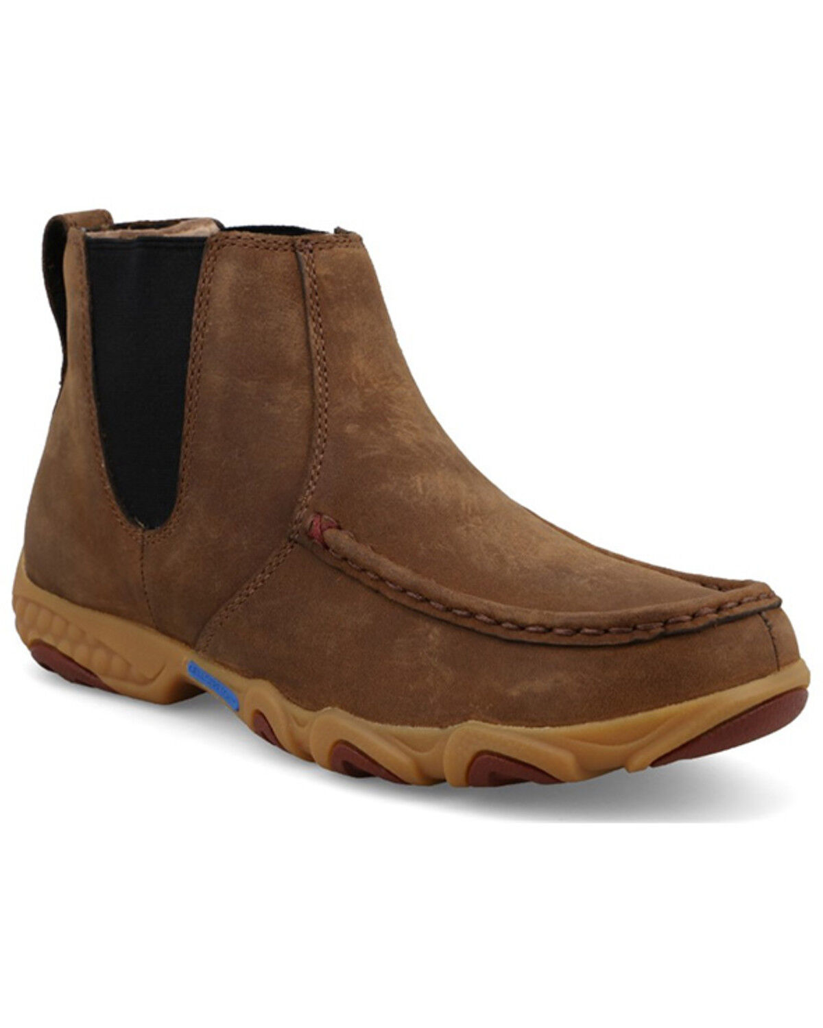 Women's Twisted X 4" Work Chelsea Driving Moc Shoes - Moc Toe