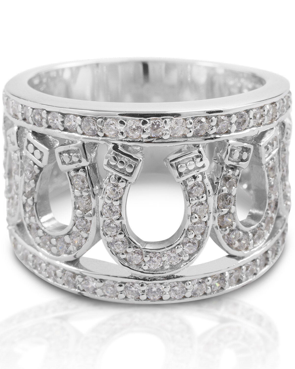 Women's Kelly Herd Seven Horseshoe Ring