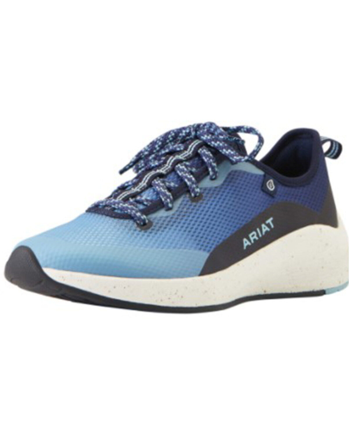 Women's Ariat Shiftrunner Waves Lace-Up Soft Work Sneakers - Round Toe