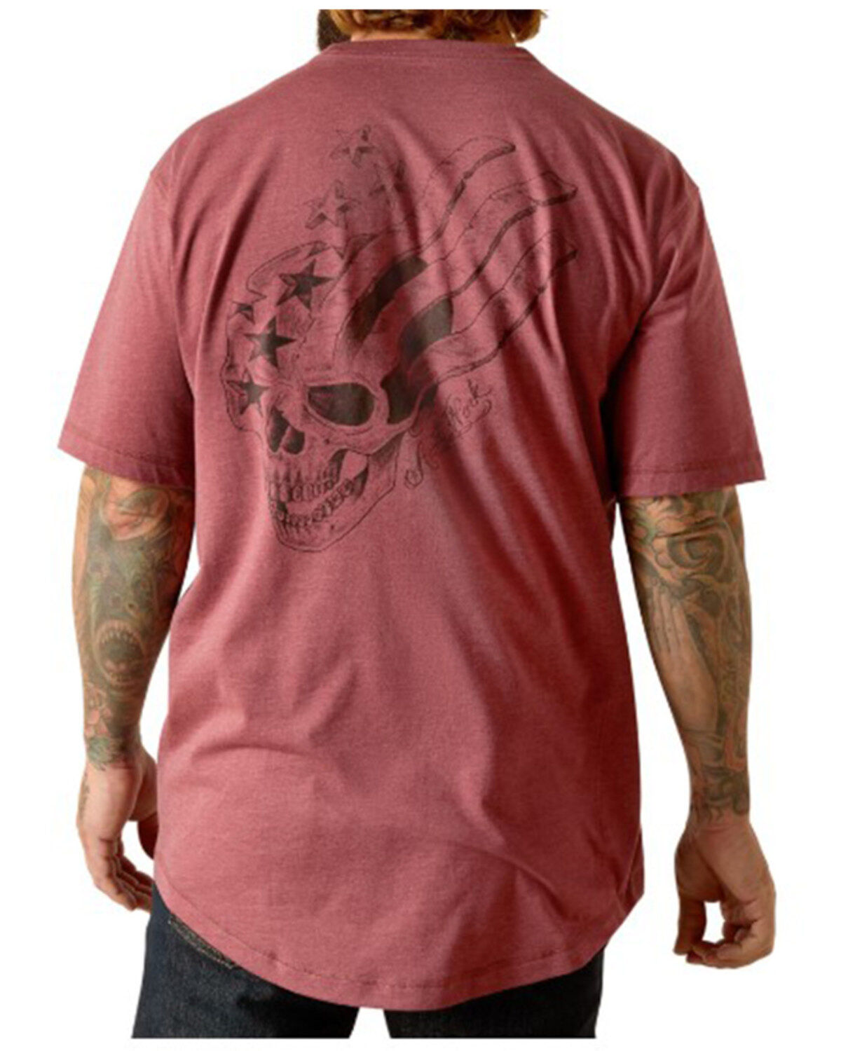 Men's Ariat Scream Rebar Workman Short Sleeve Graphic T-Shirt