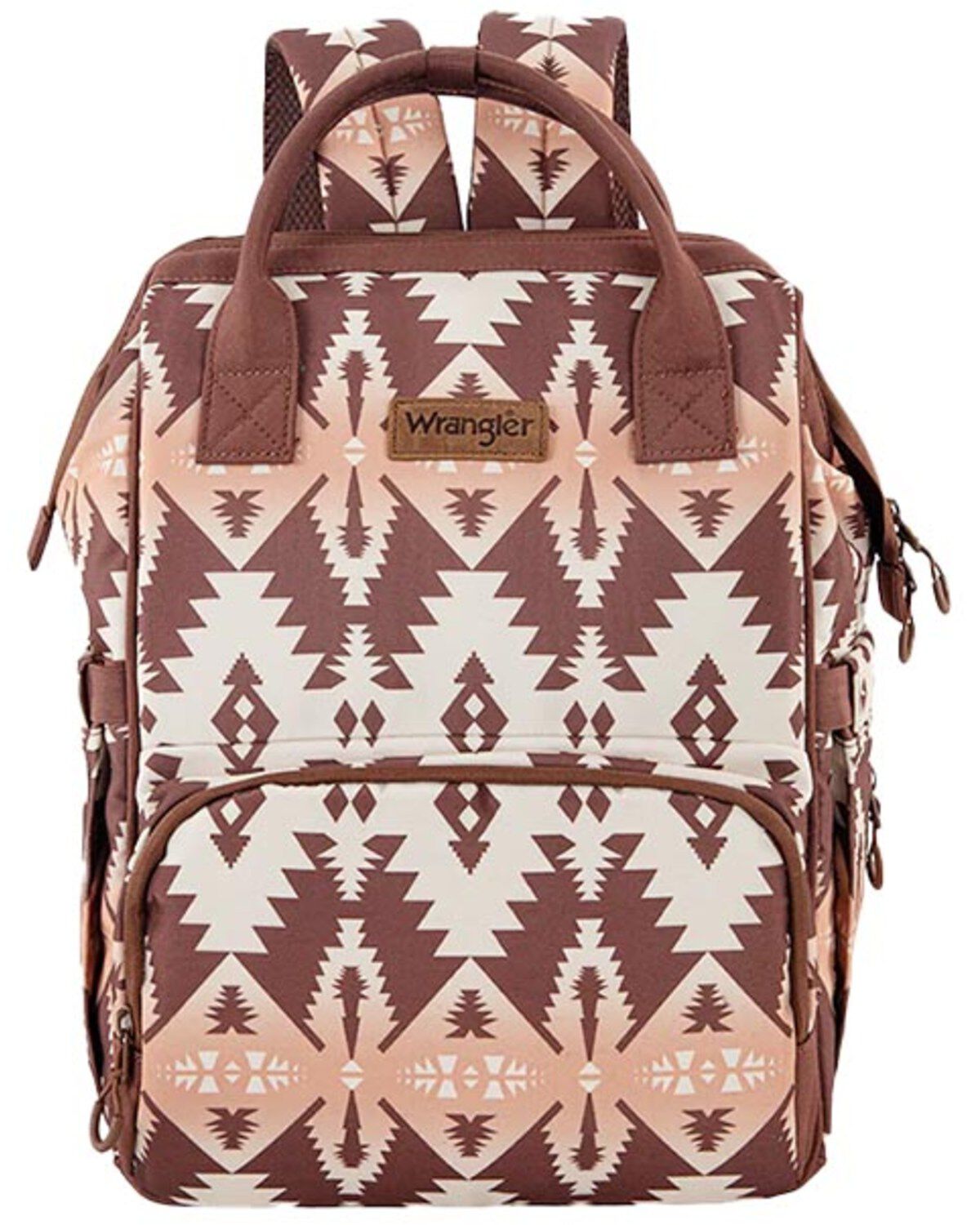 Women's Wrangler Callie Southwestern Print Diaper Bag