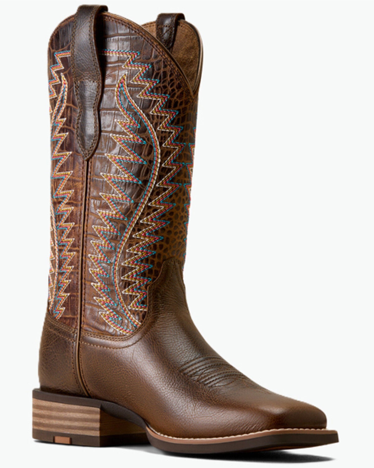 Women's Ariat Monte Vista Performance Western Boots - Broad Square Toe