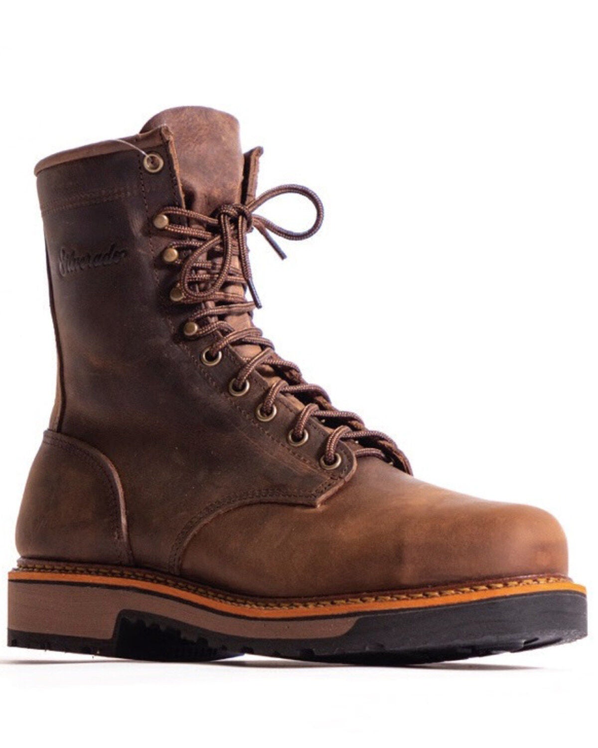Men's Silverado Lace-Up Work Boots - Steel Toe