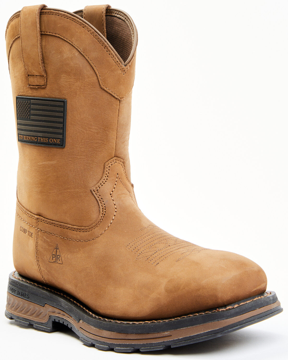 Men's Cody James 10" Disruptor Western Work Boots - Nano Composite Toe