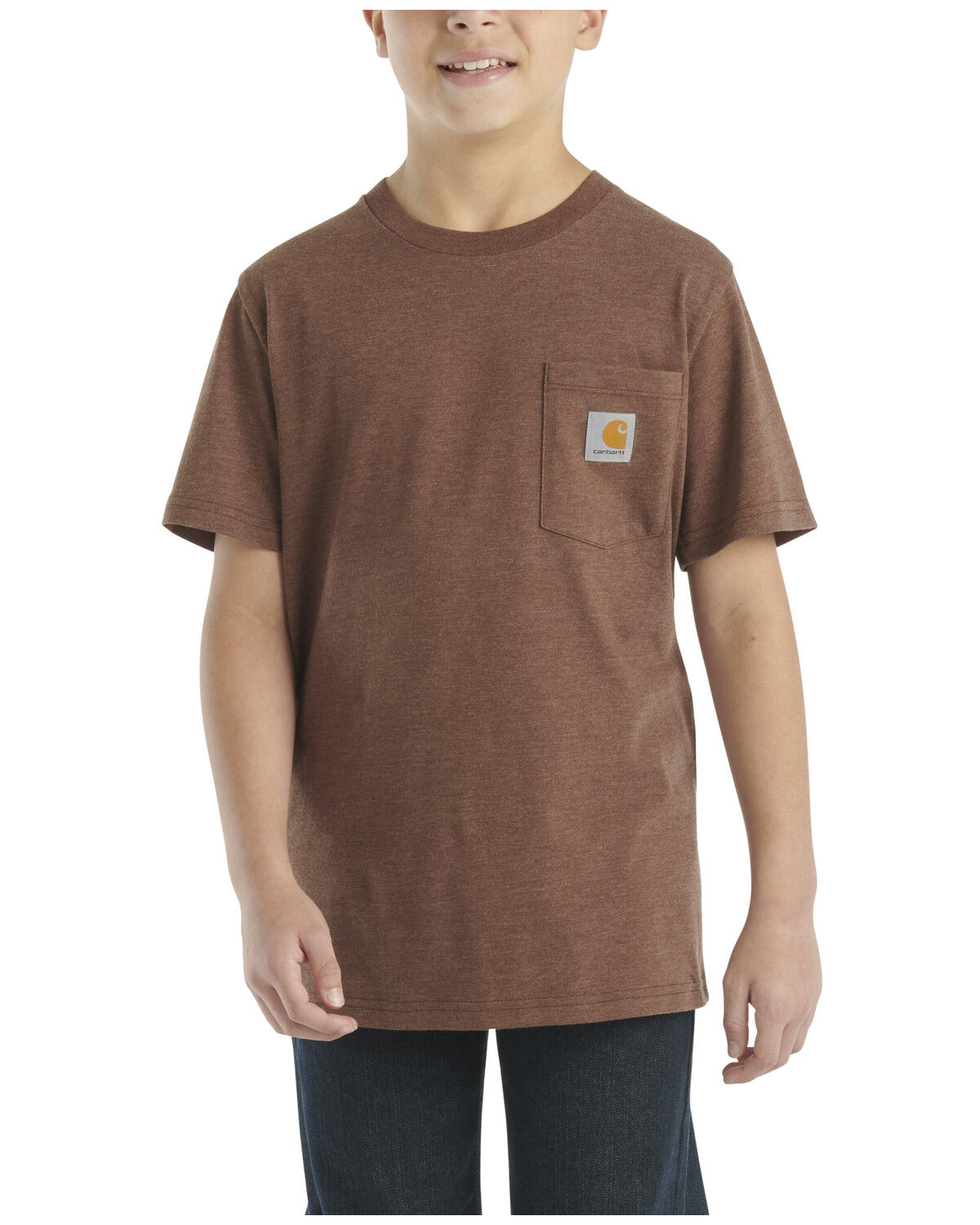 Boys' Carhartt Little Solid Short Sleeve Pocket T-Shirt