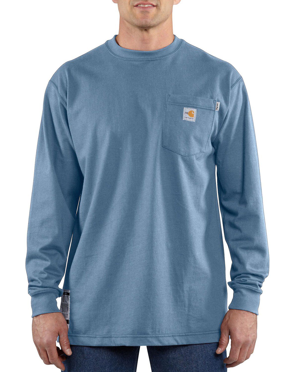 Men's Carhartt FR Solid Long Sleeve Work Shirt - Big & Tall