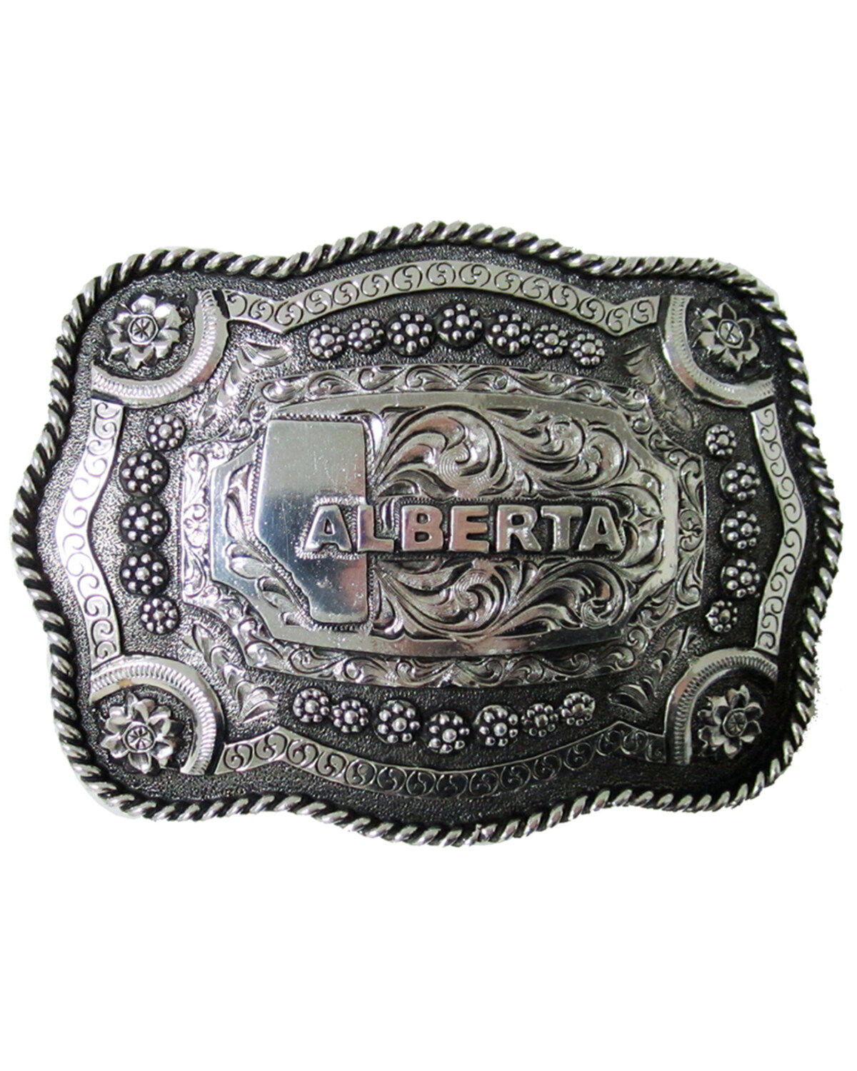 AndWest Roped Edge Alberta Buckle
