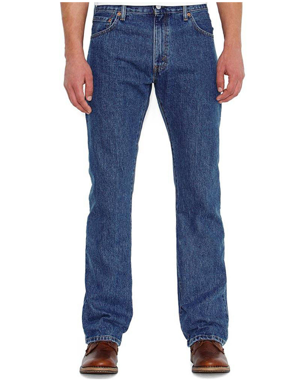 Men's Levi's 517 Medium Wash Slim Bootcut Rigid Denim Jeans