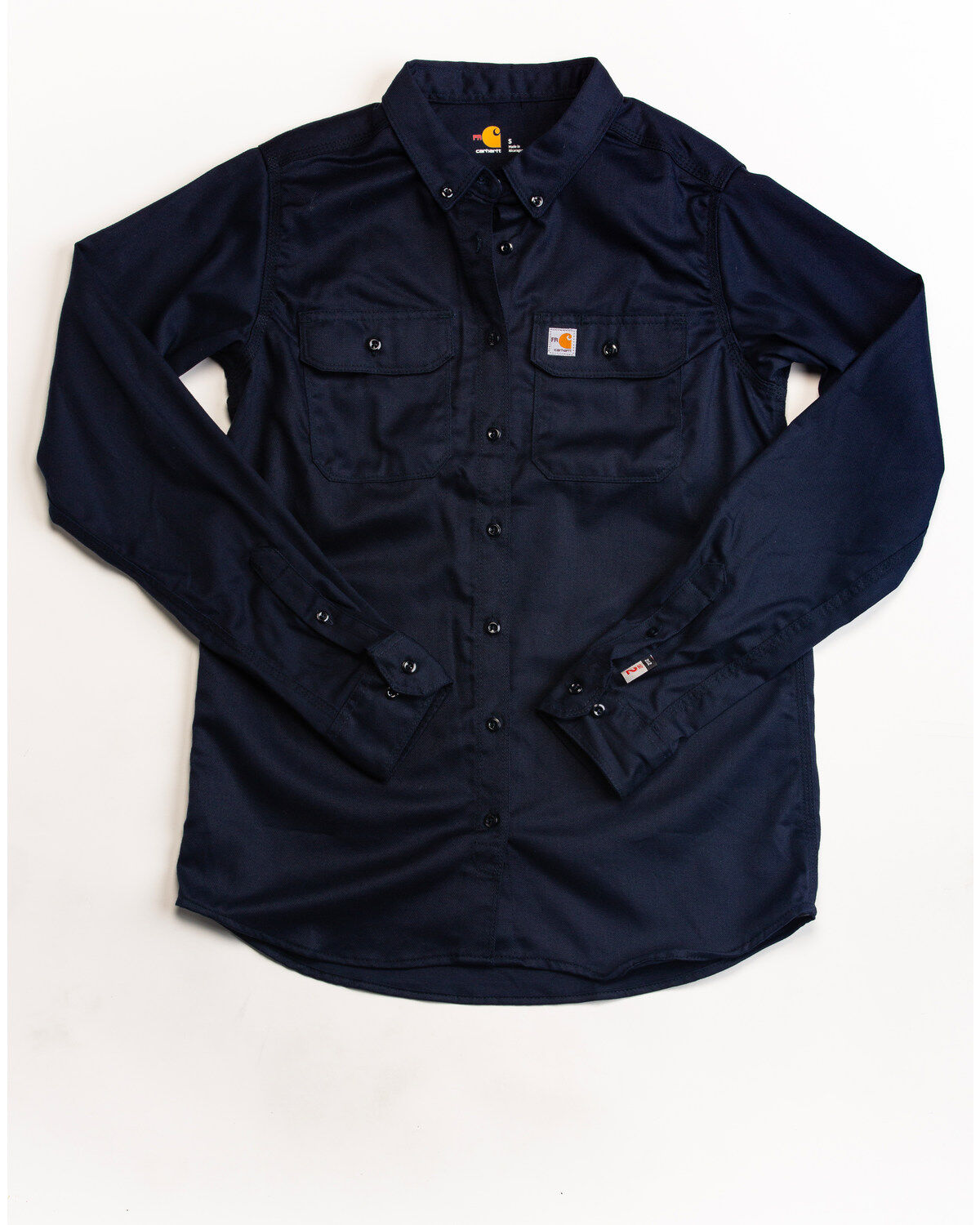 Women's Carhartt FR Rugged Flex Long Sleeve Button-Down Work Shirt