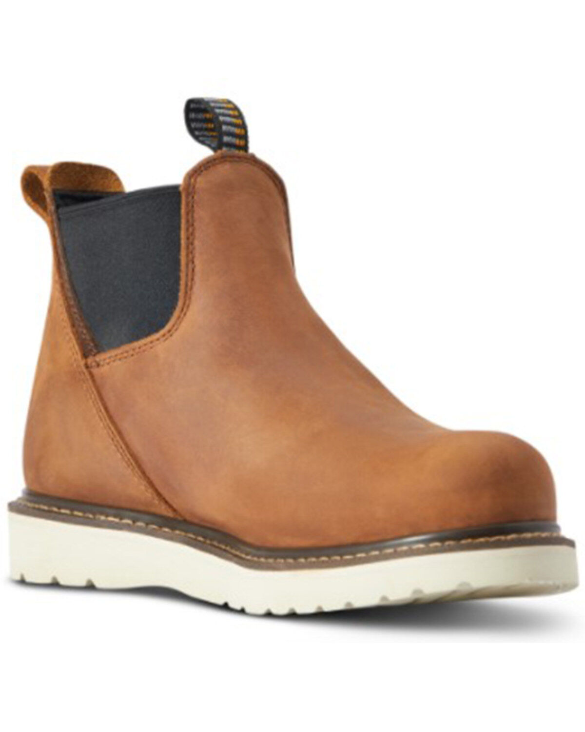 Women's Ariat Rebar Wedge Chelsea H20 Pull On Work Boots - Composite T