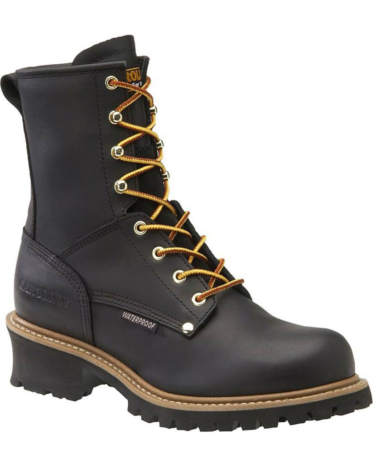 Men's Carolina Logger 8" Elm Waterproof Work Boots - Steel Toe