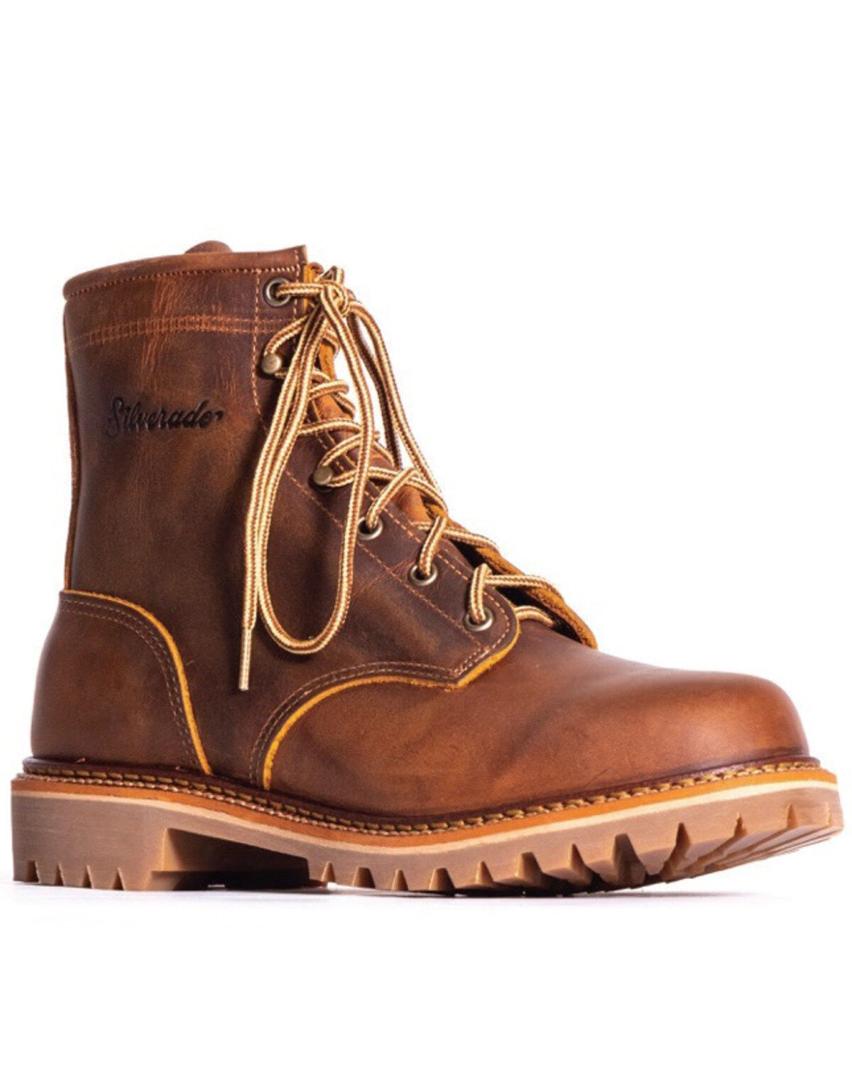 Men's Silverado Lace-Up Work Boots - Steel Toe