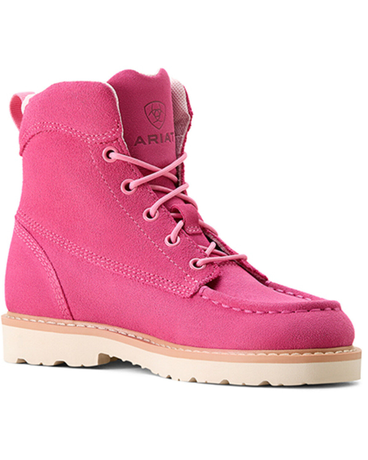 Girls' Ariat Little Rebar Lift Casual Boots - Moc Toe