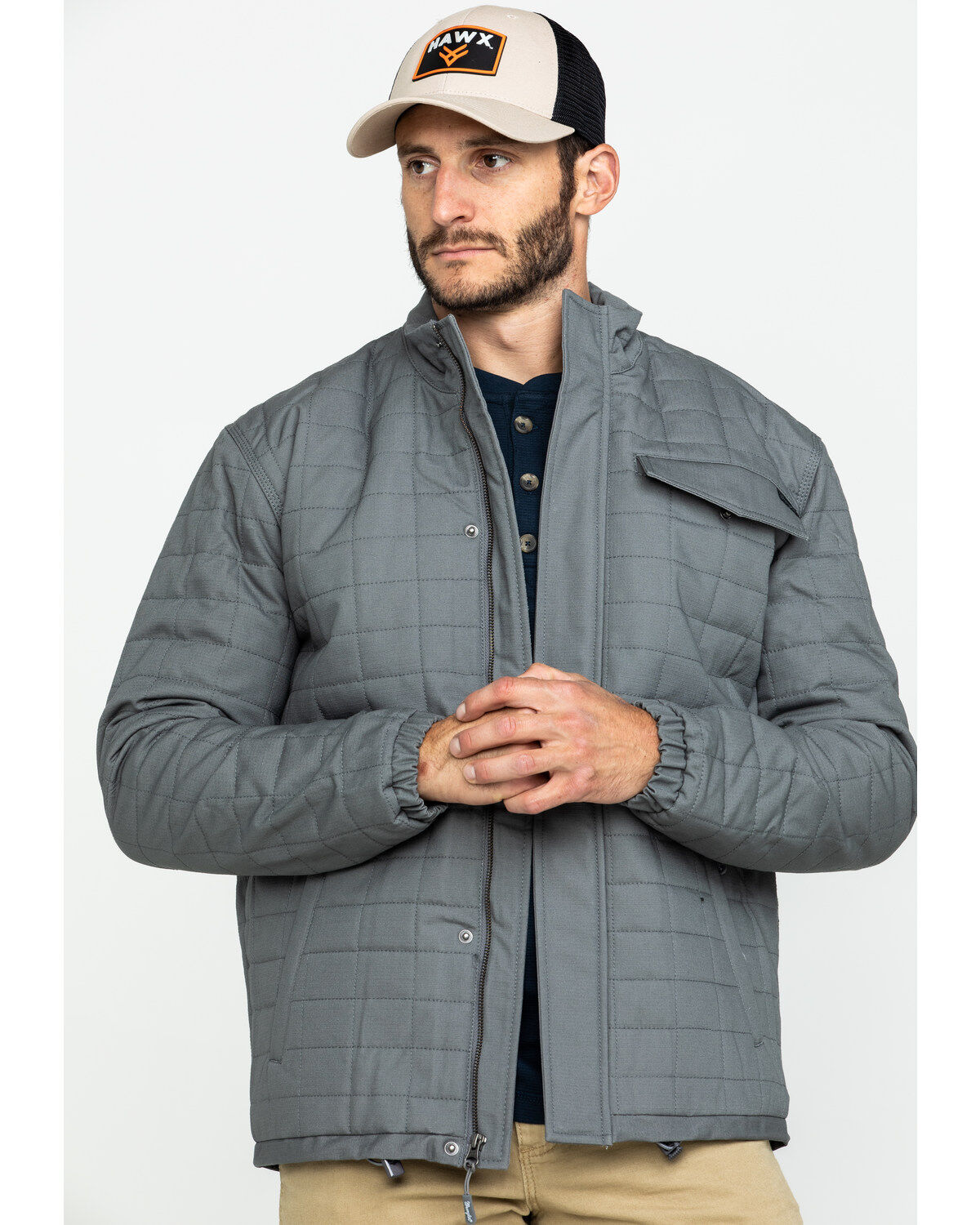 Men's Wrangler Chore Quilted Jacket
