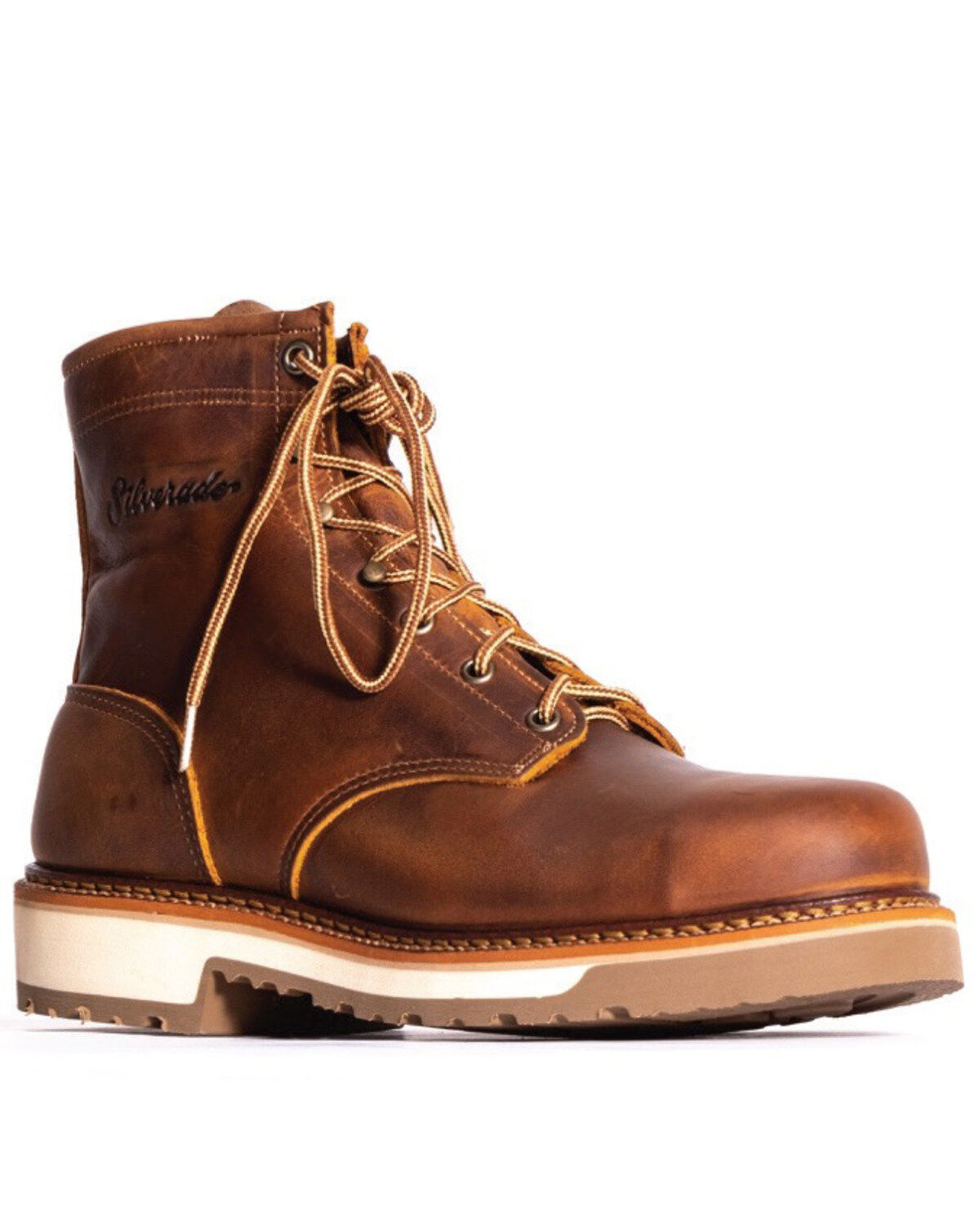 Men's Silverado Lace-Up Work Boots - Steel Toe