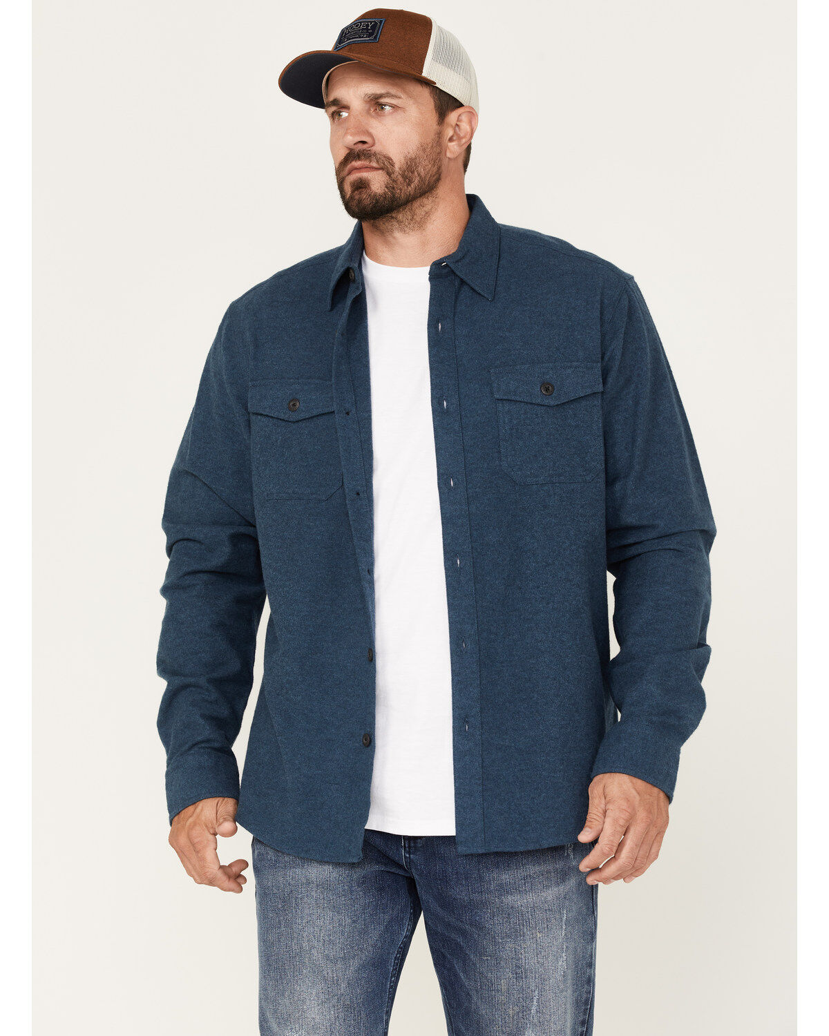 Men's Dakota Grizzly Chamois Button Down Long Sleeve Shirt