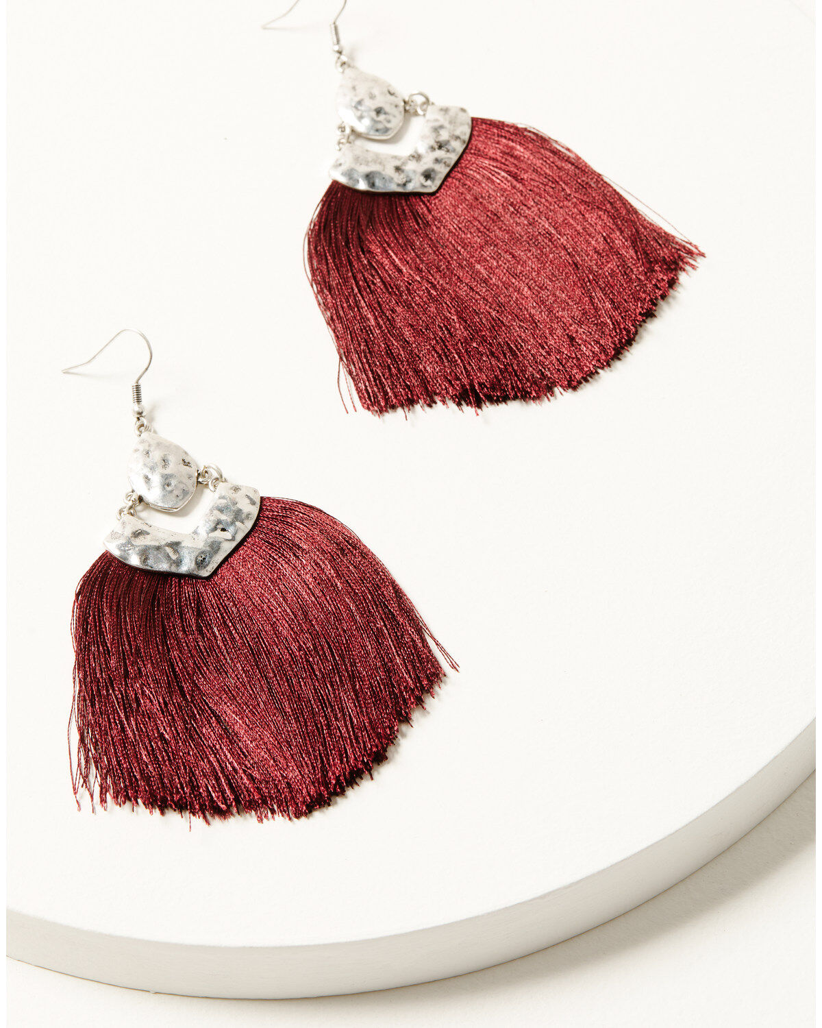 Women's Shyanne Juniper Sky Fringe Earrings