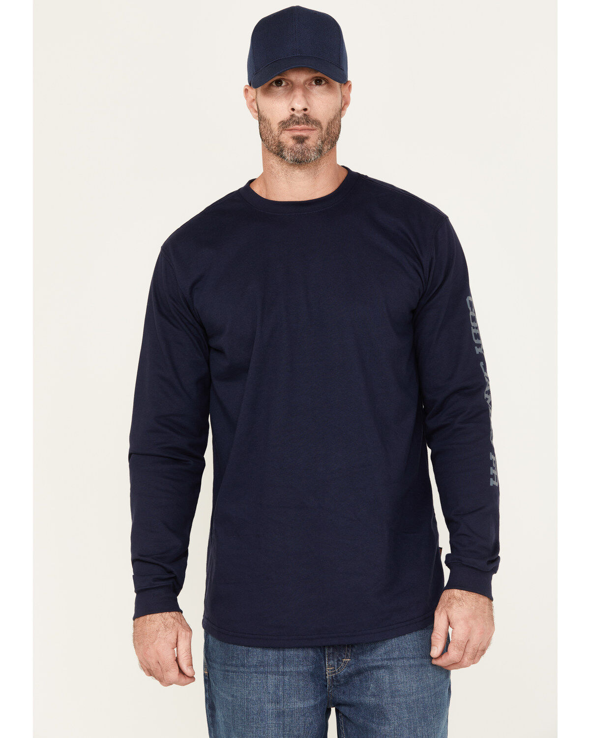 Men's Cody James FR Range Cowboys Graphic Long Sleeve Work T-Shirt