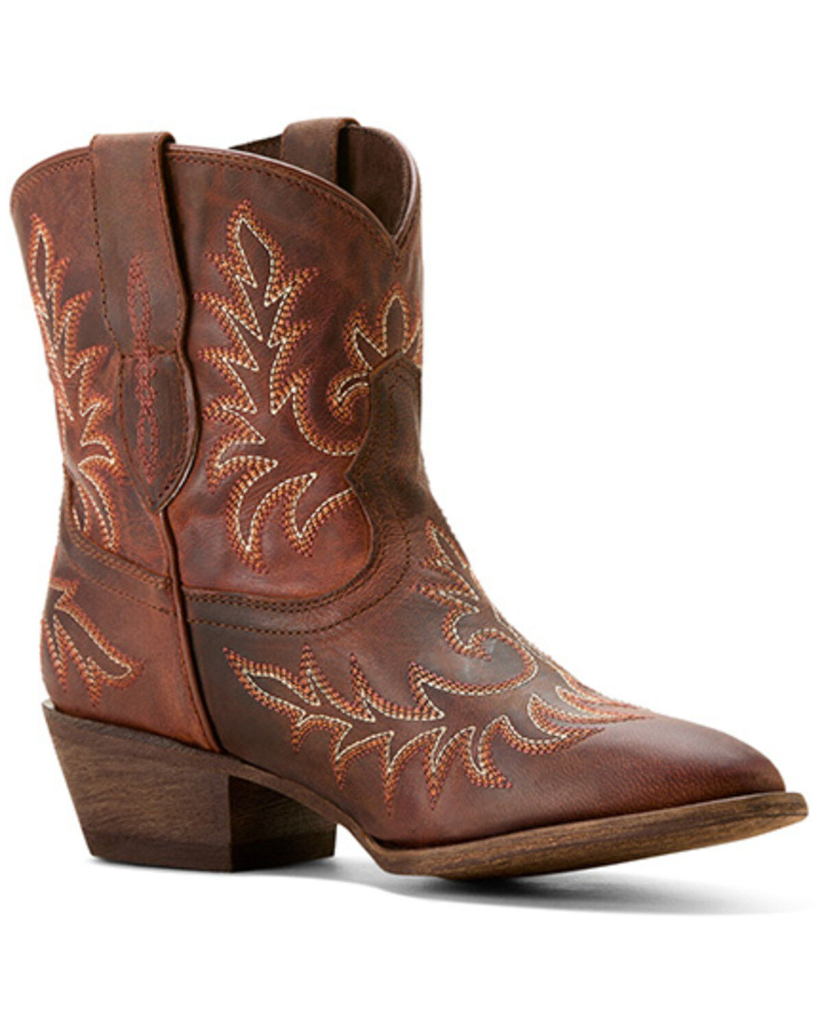 Women's Ariat Carlin Western Booties - Round Toe