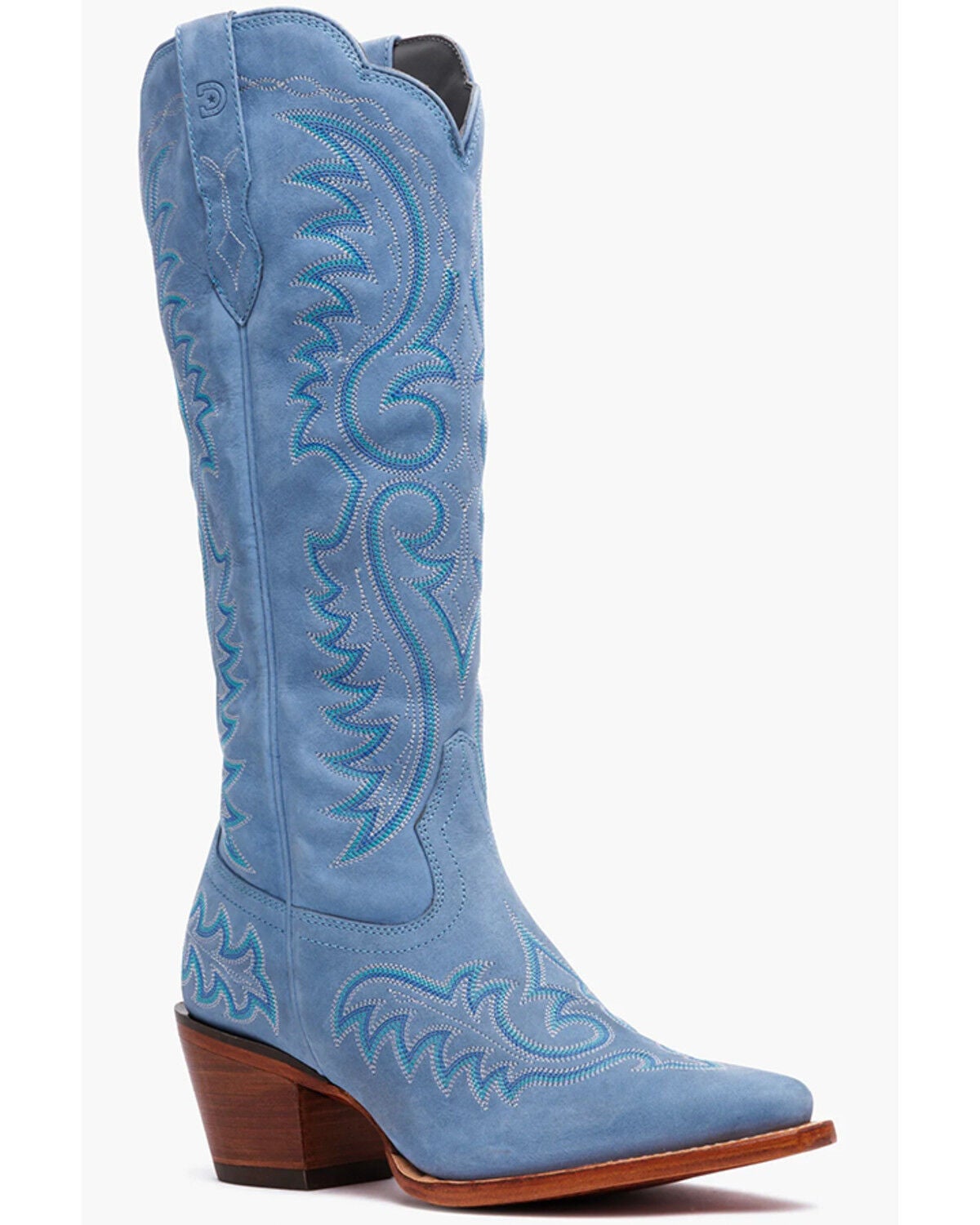 Women's Durango Crush Tall Suede Western Boots - Snip Toe