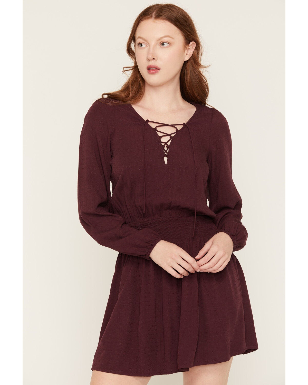 Women's Idyllwind Aimee Lace-Up Mini Dress
