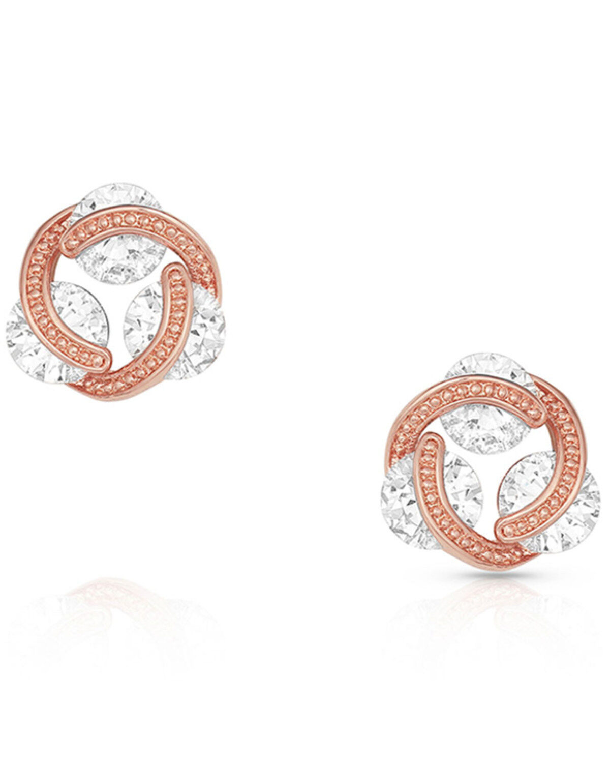 Women's Montana Silversmiths Holding On To A Rose Earrings