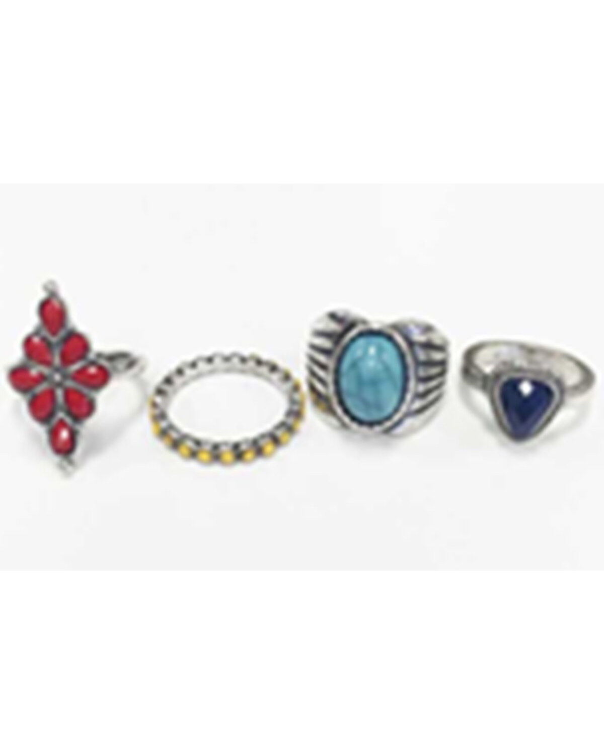 Women's Shyanne 4-piece Summer Nights Ring Set