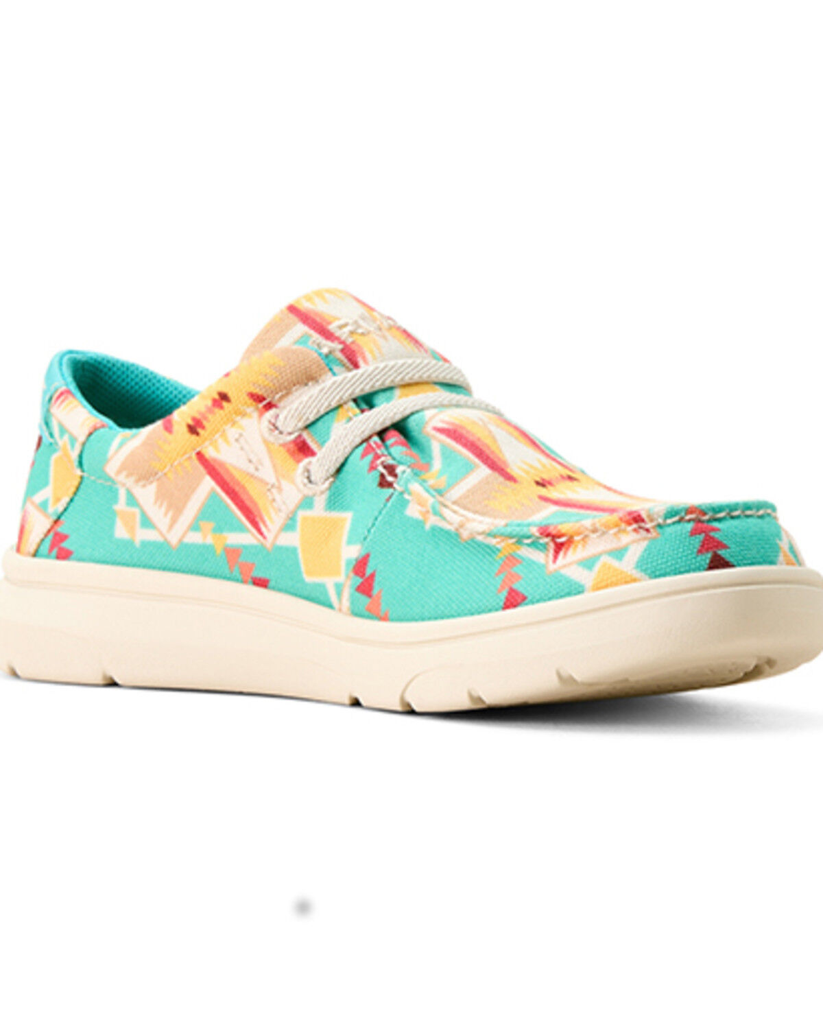 Boys' Ariat Hilo Southwestern Print Casual Shoes - Moc Toe