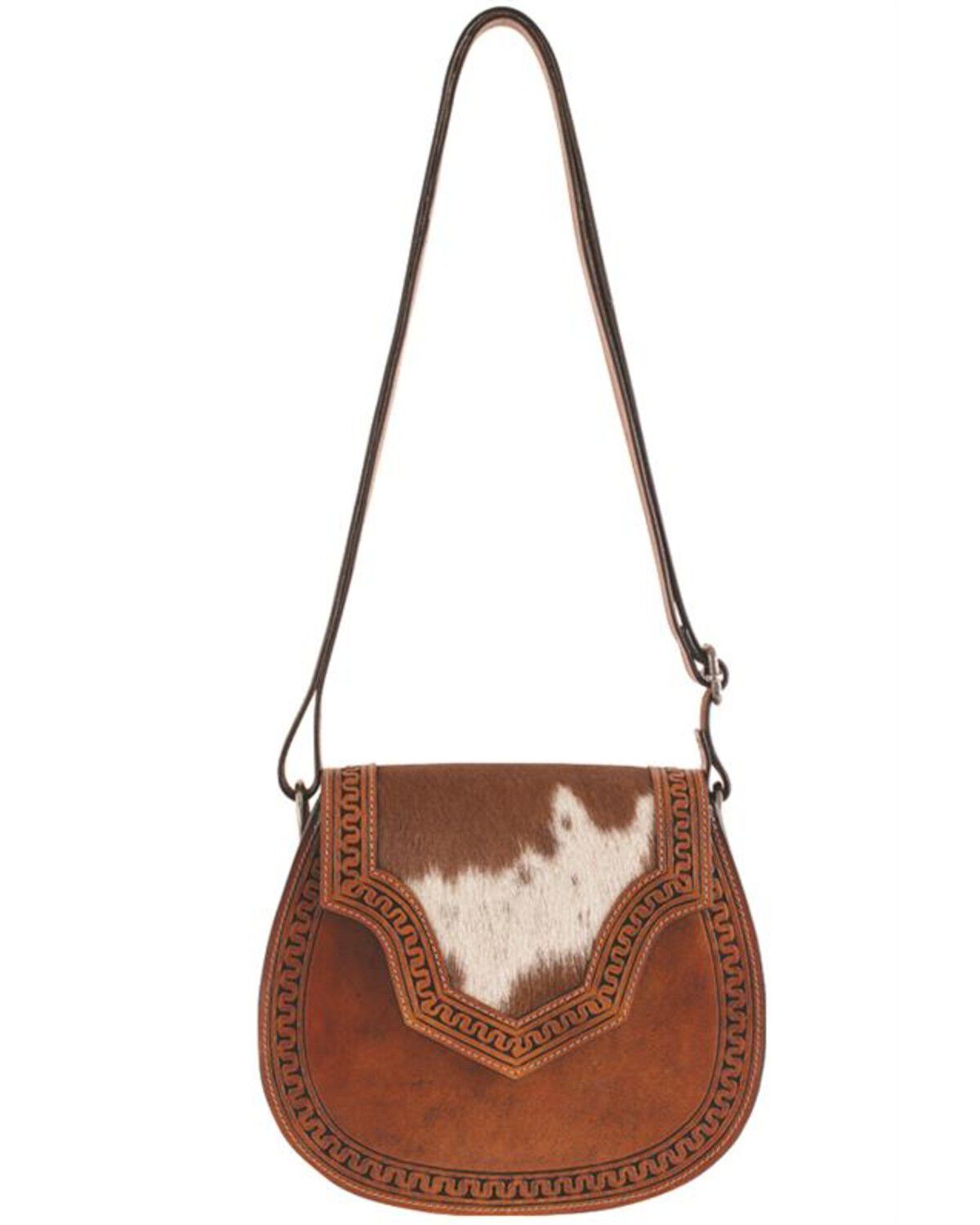 Women's Justin Serpentine Hairon Crossbody Bag