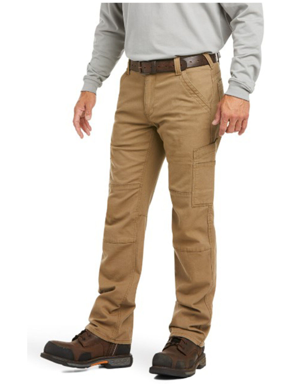 Men's Ariat FR M5 Duralight Stretch Canvas Straight Work Pants - Big