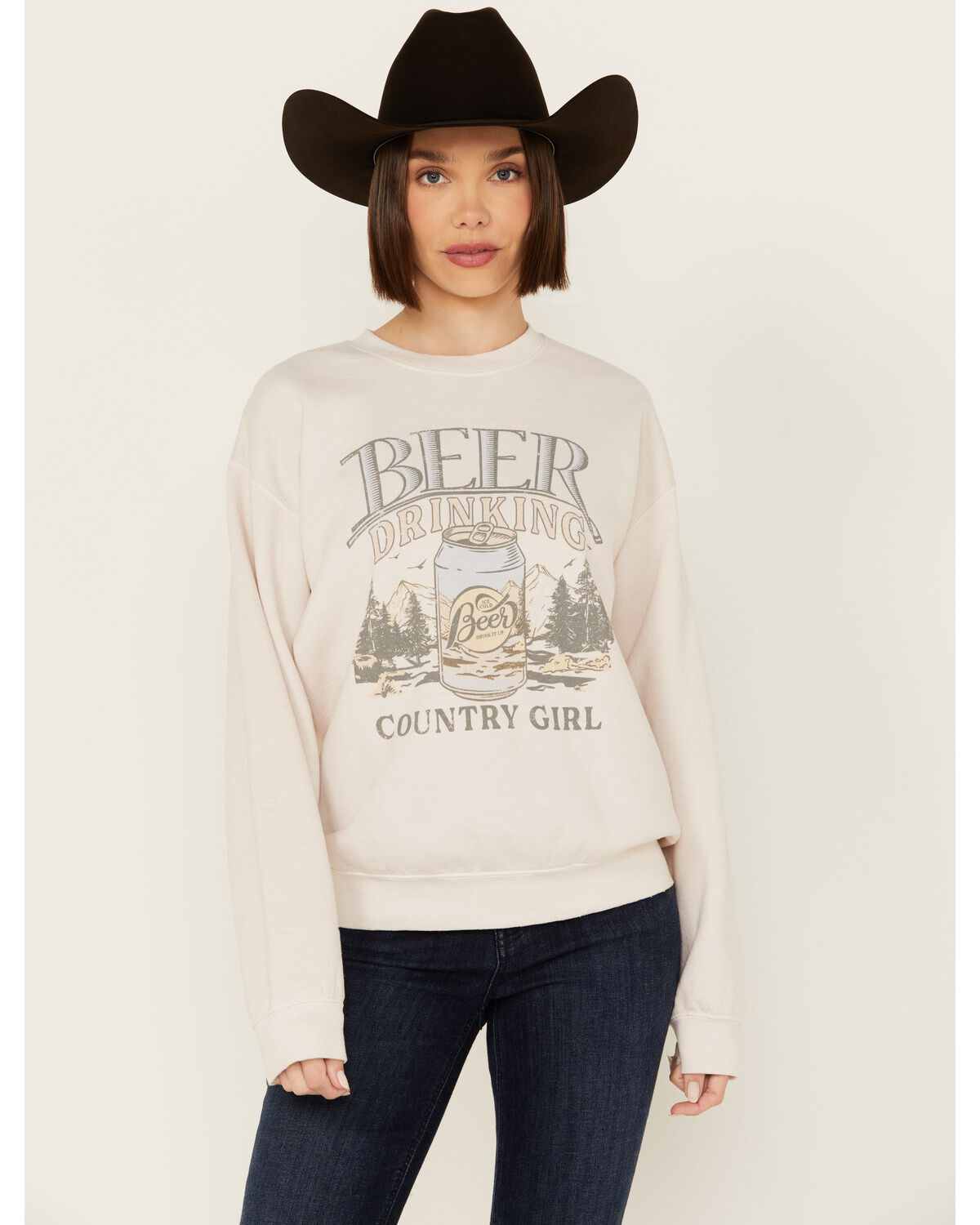 Women's Youth in Revolt Beer Drinking Sweatshirt
